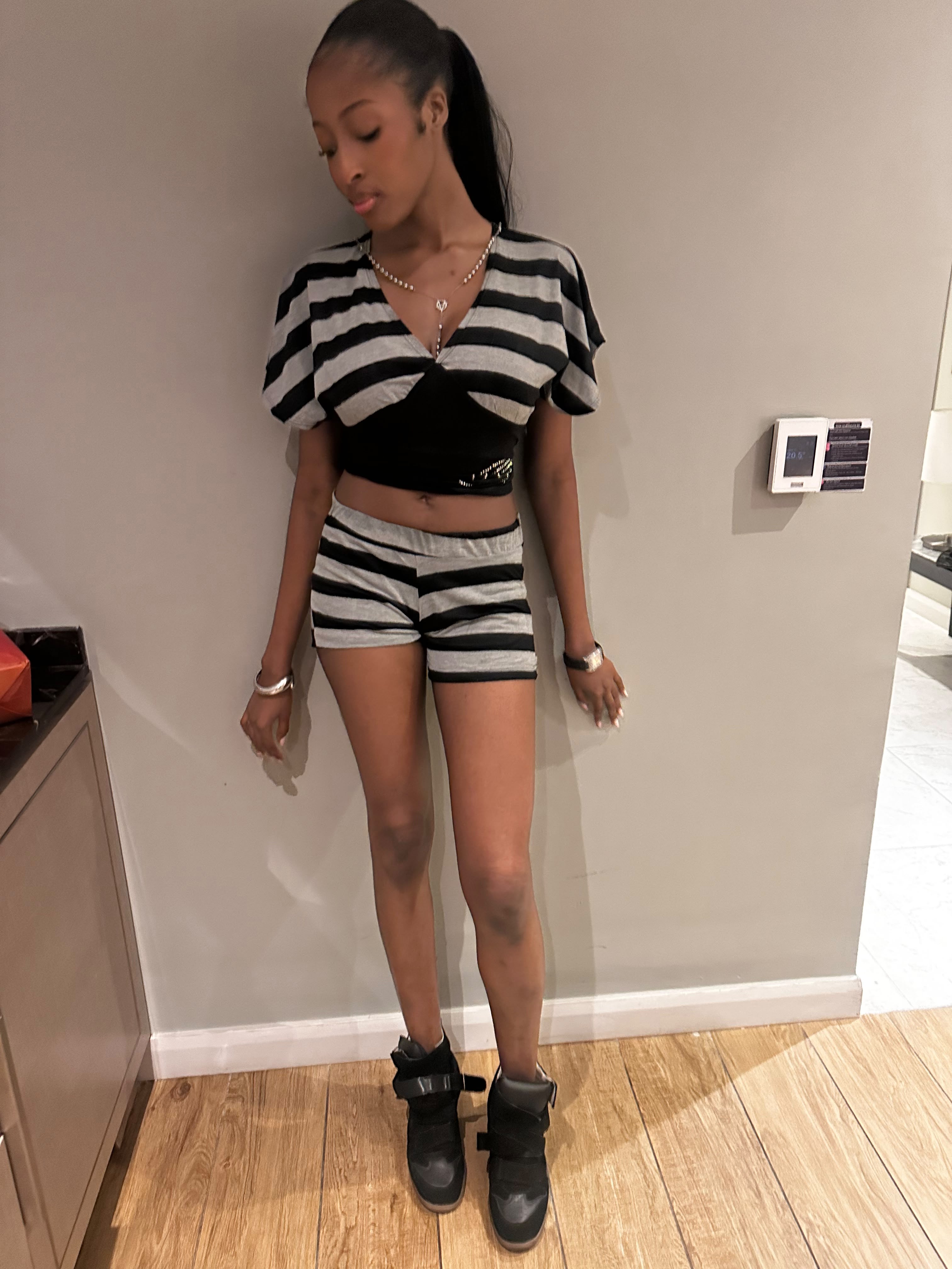 STRIPED TWO PIECE